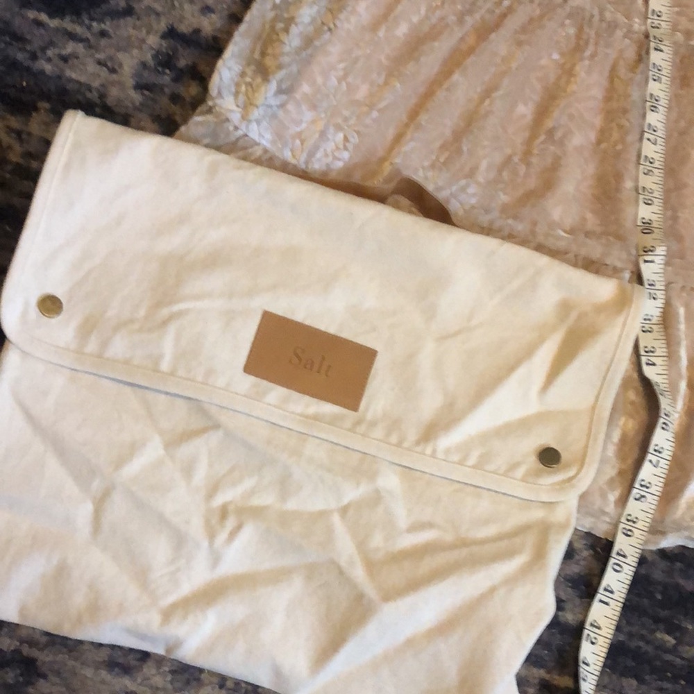 NWT Salt Velvet Burnout Dress Ivory XXL - Picture 11 of 14